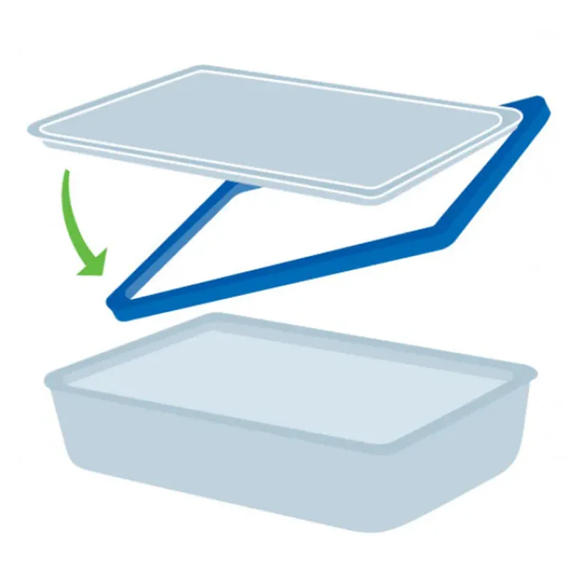 French PYREX® Storage Dish w/ Glass Lid - Medium - Image 4